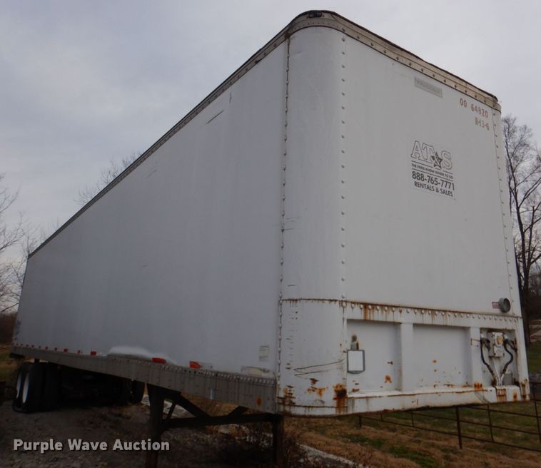 image for item DN2545 1988 Fruehauf  dry van trailer