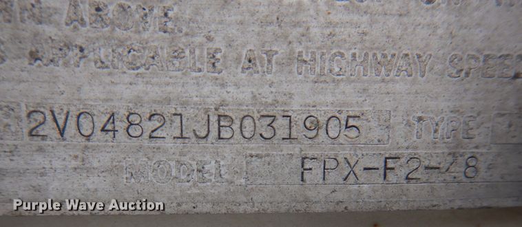 image for item DN2545 1988 Fruehauf  dry van trailer