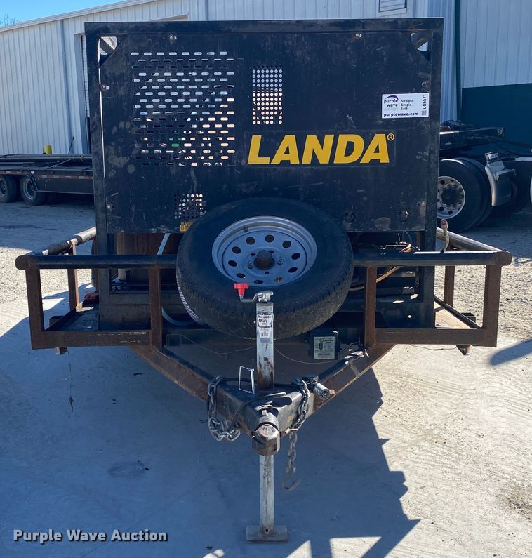 image for item DN6571 Shop built  pressure washer trailer