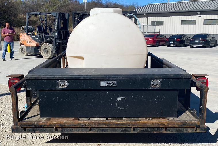 image for item DN6571 Shop built  pressure washer trailer