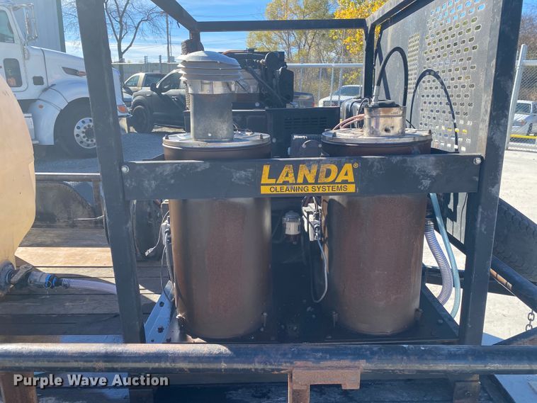 image for item DN6571 Shop built  pressure washer trailer