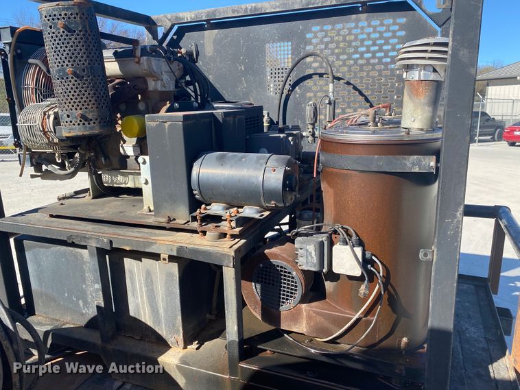 image for item DN6571 Shop built  pressure washer trailer