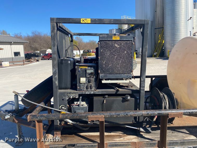 image for item DN6571 Shop built  pressure washer trailer