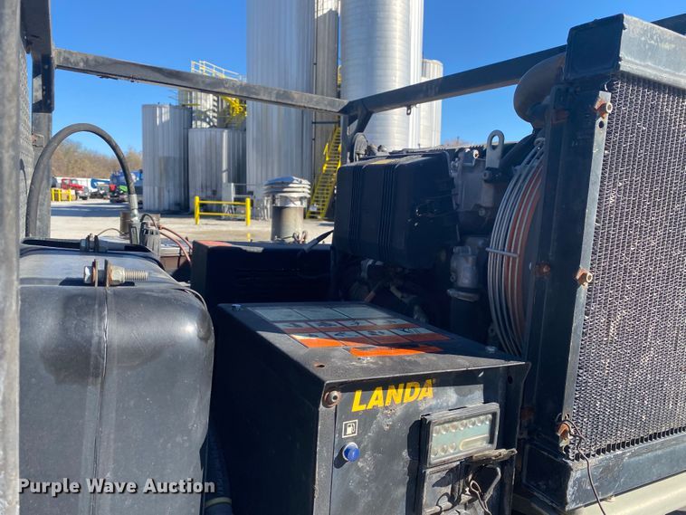 image for item DN6571 Shop built  pressure washer trailer