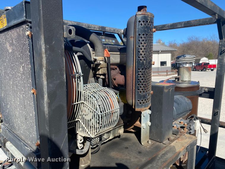 image for item DN6571 Shop built  pressure washer trailer