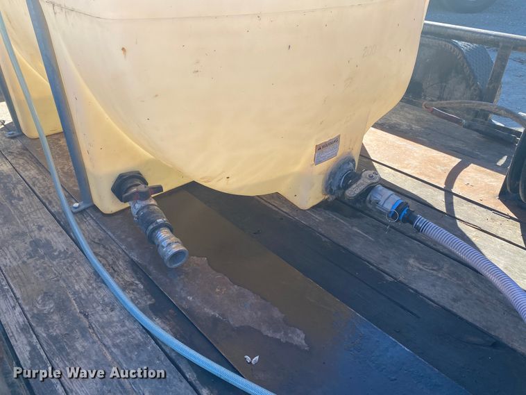 image for item DN6571 Shop built  pressure washer trailer