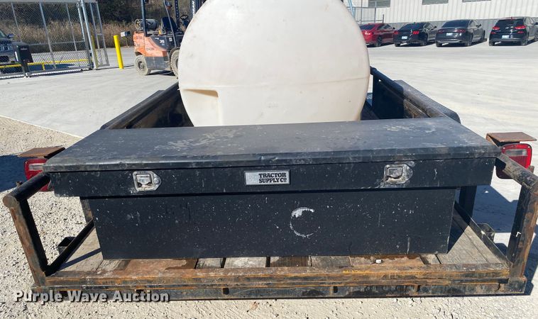 image for item DN6571 Shop built  pressure washer trailer