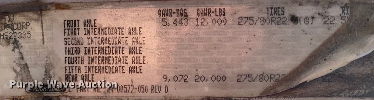 image for item DN6572 1998 Freightliner FL80  vacuum truck