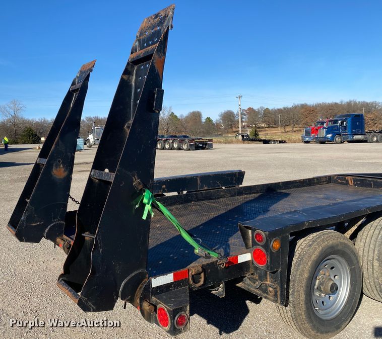 image for item DN6595 2006 Belshe WB-12  equipment trailer