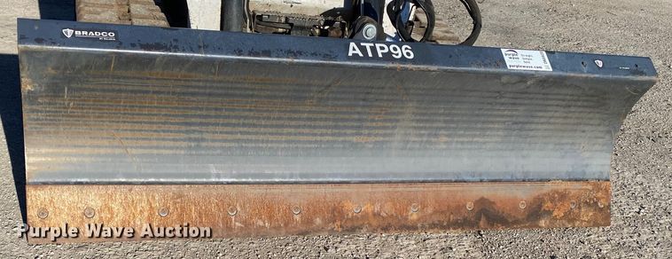 image for item DN6600 2015 Paladin HDB96  skid steer dozer blade