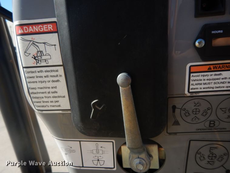 image for item ED9910 2016 Caterpillar 300.9D  mini excavator