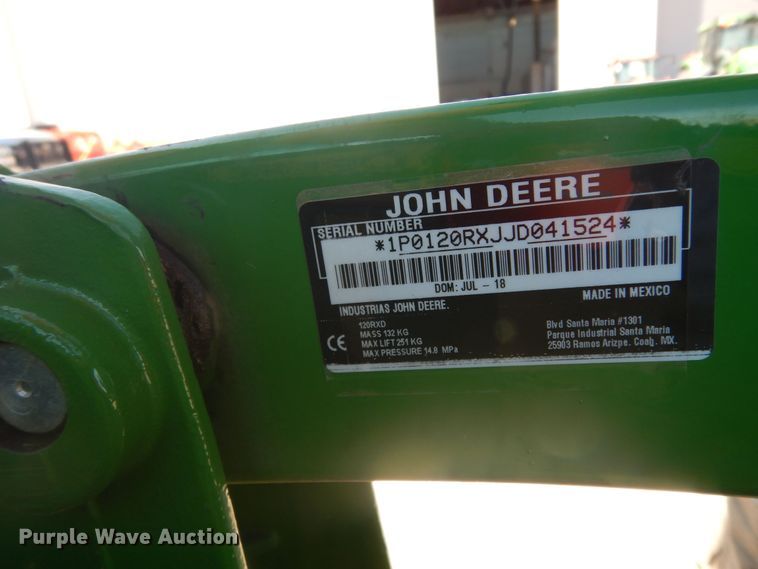 image for item ED9911 2019 John Deere 1025R  MFWD tractor
