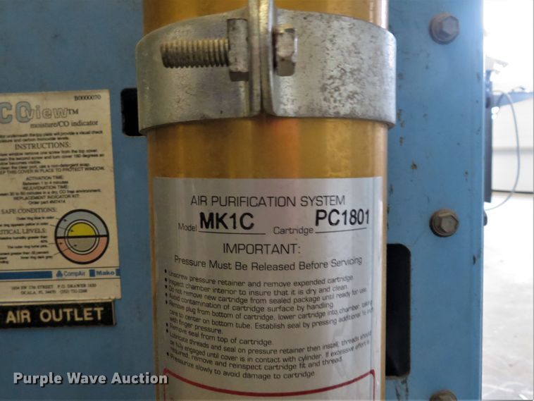 image for item FP9492 CompAir Mako AC04  SCBA fill station and air compressor