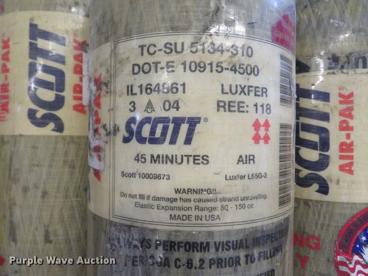 image for item FP9495 Scott Air-Pak NXG2 4.5  SCBA equipment