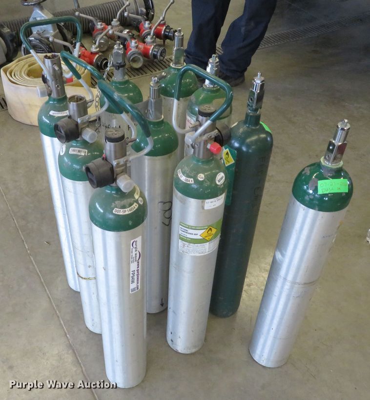 image for item FP9496 (10) Air Liquefaction oxygen bottles
