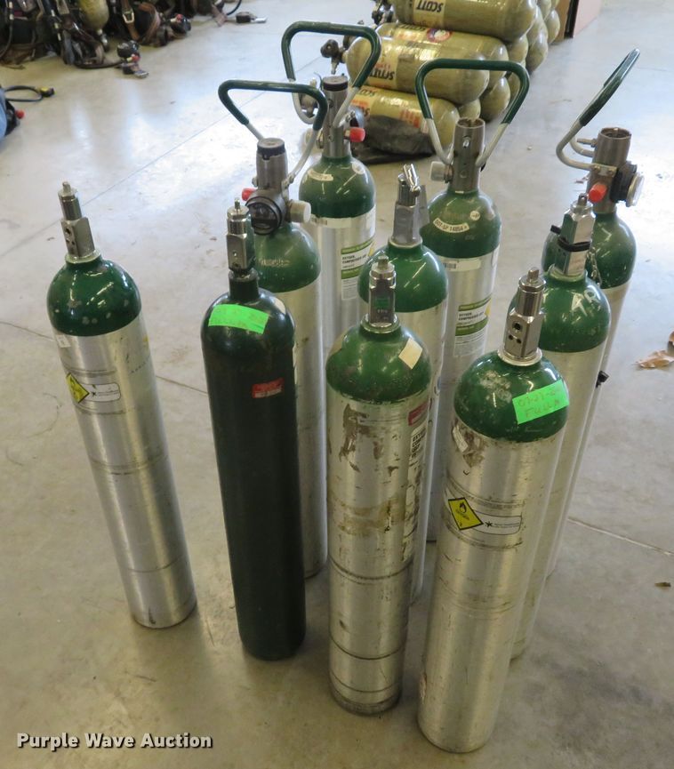 image for item FP9496 (10) Air Liquefaction oxygen bottles