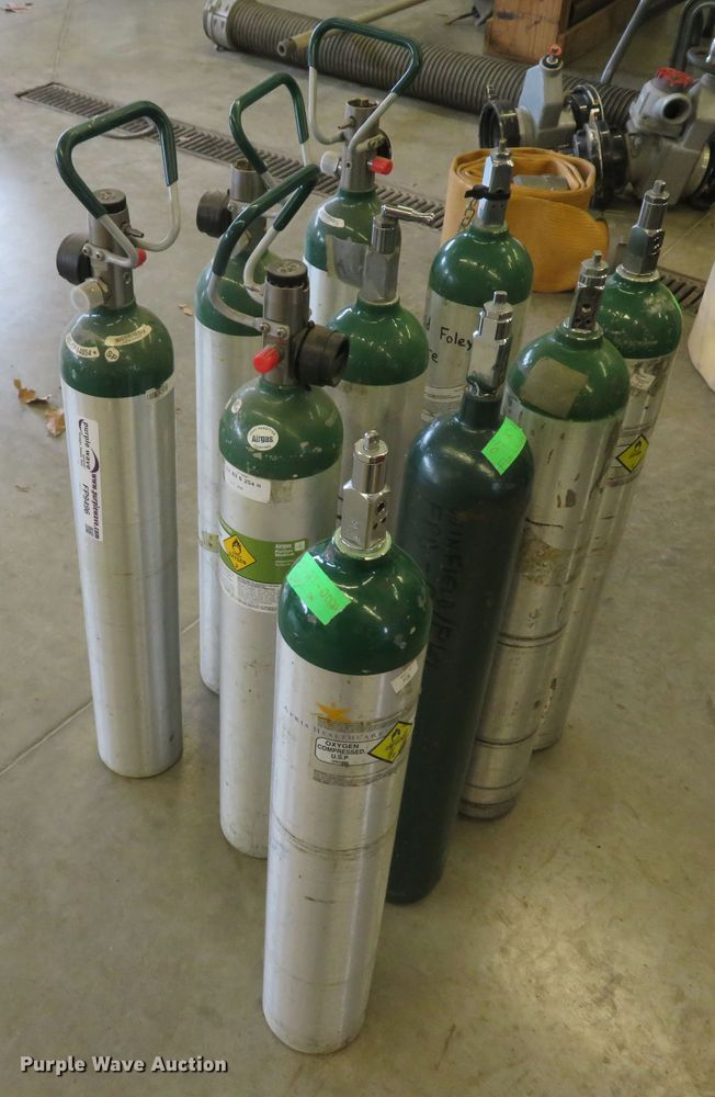 image for item FP9496 (10) Air Liquefaction oxygen bottles