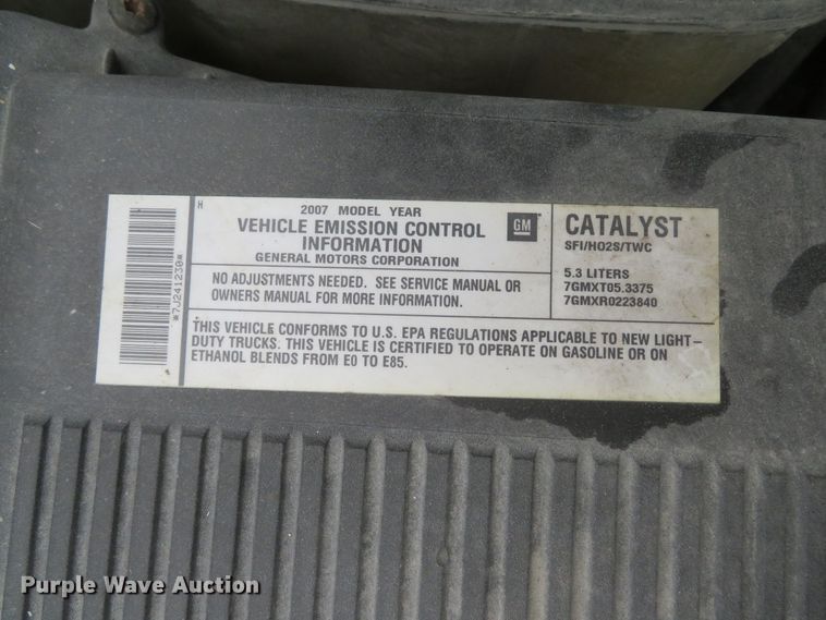 image for item FP9497 2007 GMC Yukon XL SLT  SUV