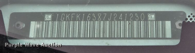 image for item FP9497 2007 GMC Yukon XL SLT  SUV