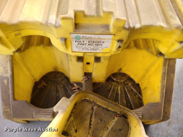 image for item GB9073 Poly-Stacker oil drum storage/containment