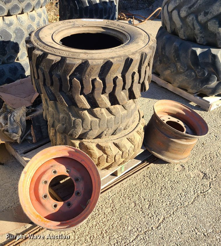 image for item GB9086 (3) tires and wheels