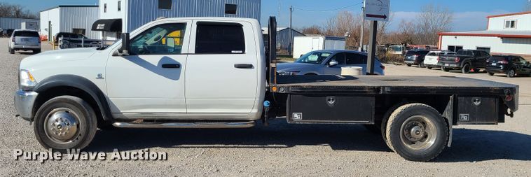 image for item GB9101 2012 Dodge Ram 5500HD  flatbed truck
