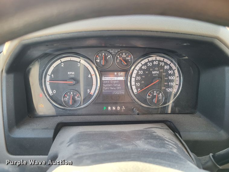 image for item GB9101 2012 Dodge Ram 5500HD  flatbed truck