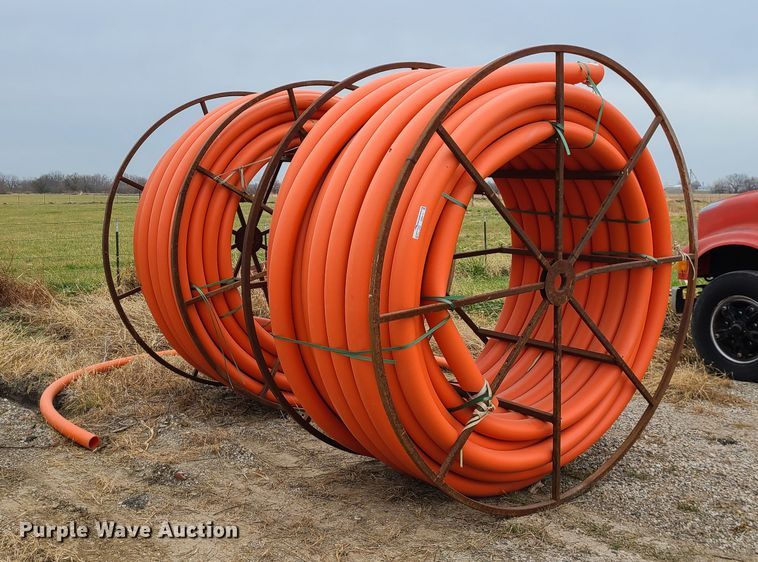 image for item GB9111 (2) spools of 4" conduit