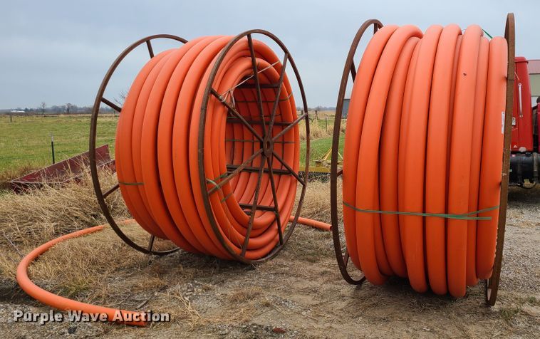 image for item GB9111 (2) spools of 4" conduit