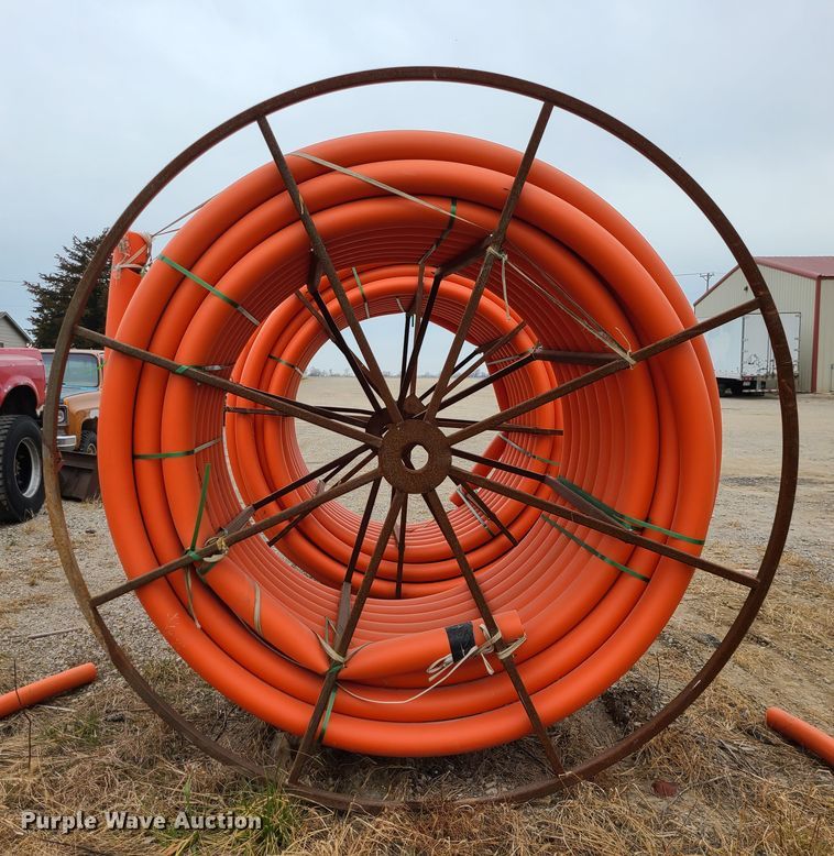 image for item GB9111 (2) spools of 4" conduit