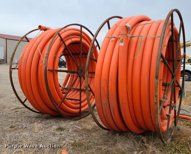 image for item GB9111 (2) spools of 4" conduit