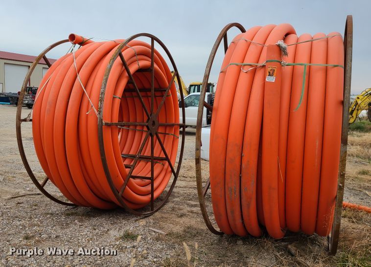 image for item GB9111 (2) spools of 4" conduit