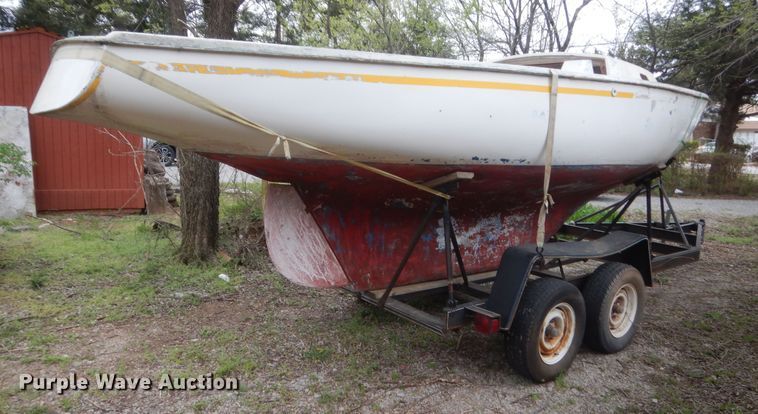 image for item HG9710 1964 Pearson 367  sailboat