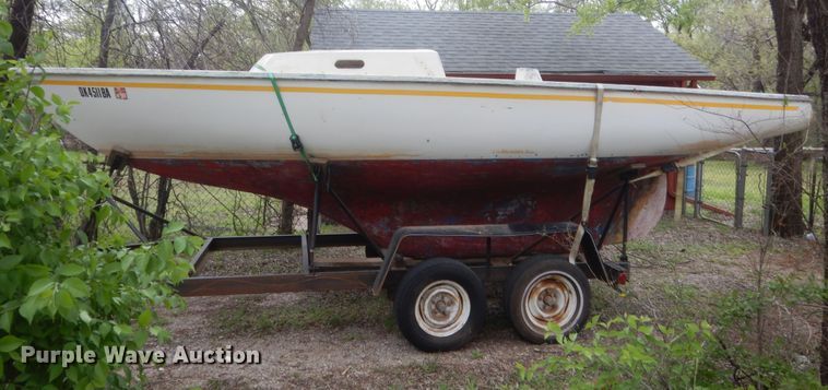 image for item HG9710 1964 Pearson 367  sailboat