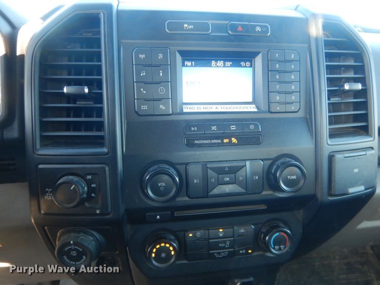 image for item HU9352 2018 Ford F150  pickup truck