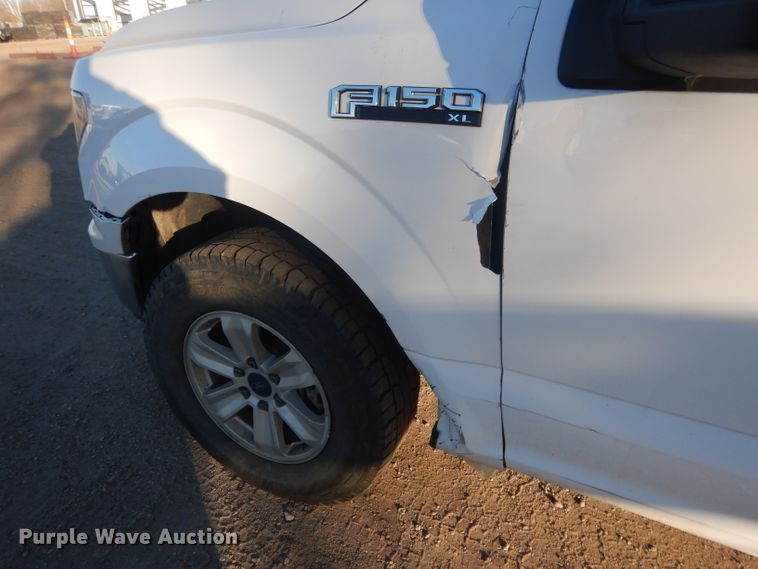 image for item HU9352 2018 Ford F150  pickup truck