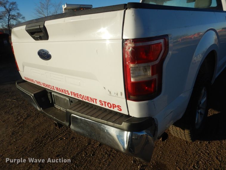 image for item HU9352 2018 Ford F150  pickup truck