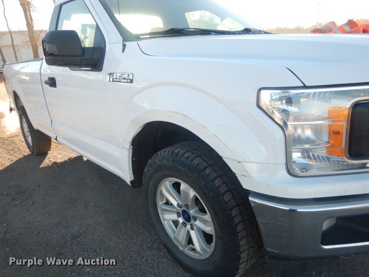 image for item HU9352 2018 Ford F150  pickup truck