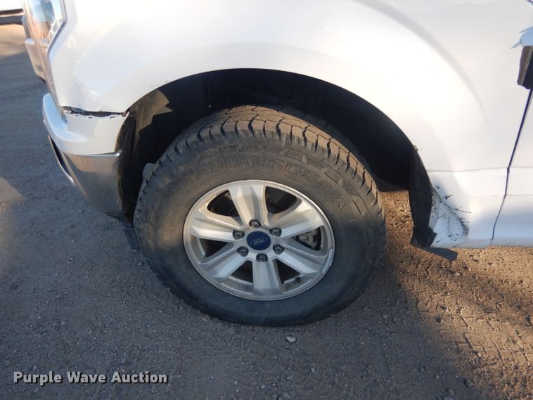 image for item HU9352 2018 Ford F150  pickup truck