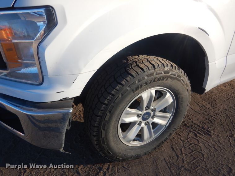 image for item HU9353 2018 Ford F150  pickup truck