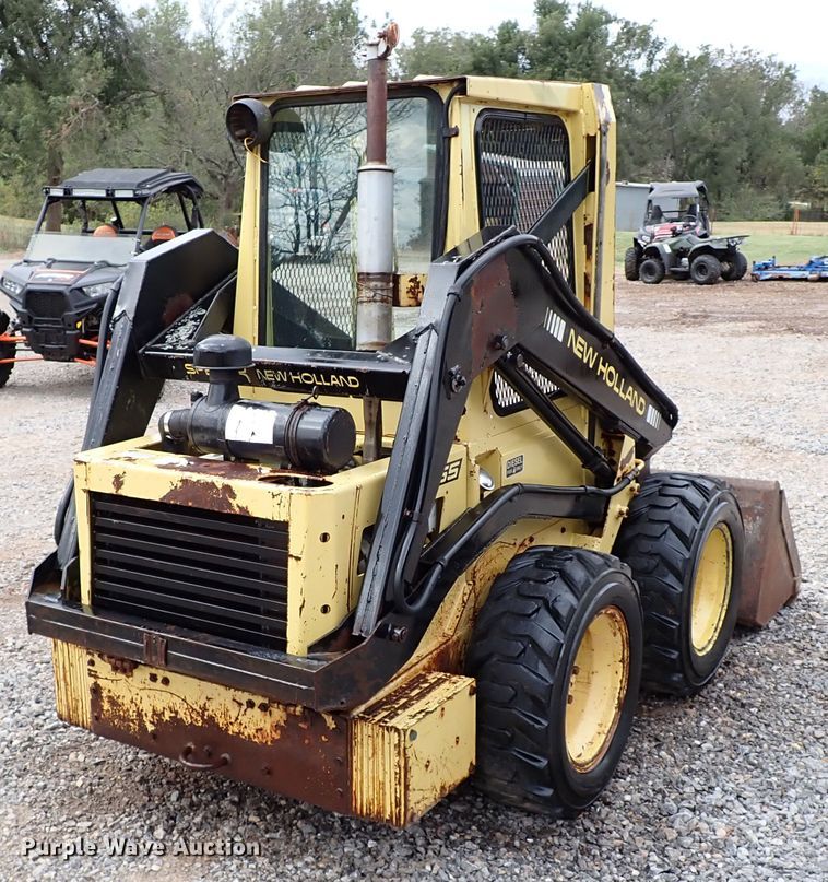 1984 New Holland L455 skid steer loader in Oklahoma City, OK Item