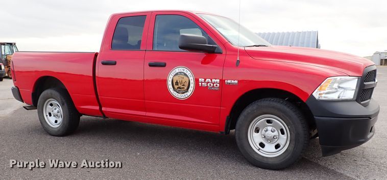 image for item IC9681 2019 Dodge Ram 1500  Quad Cab pickup truck