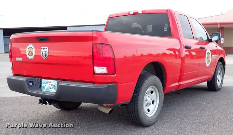 image for item IC9681 2019 Dodge Ram 1500  Quad Cab pickup truck