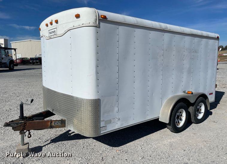 image for item ID9578 2001 Haulmark K714RT-WT  enclosed cargo trailer