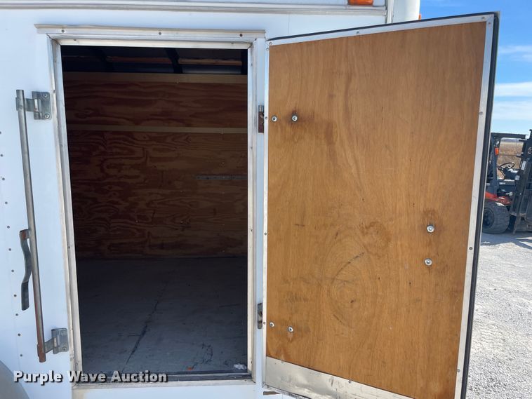 image for item ID9578 2001 Haulmark K714RT-WT  enclosed cargo trailer