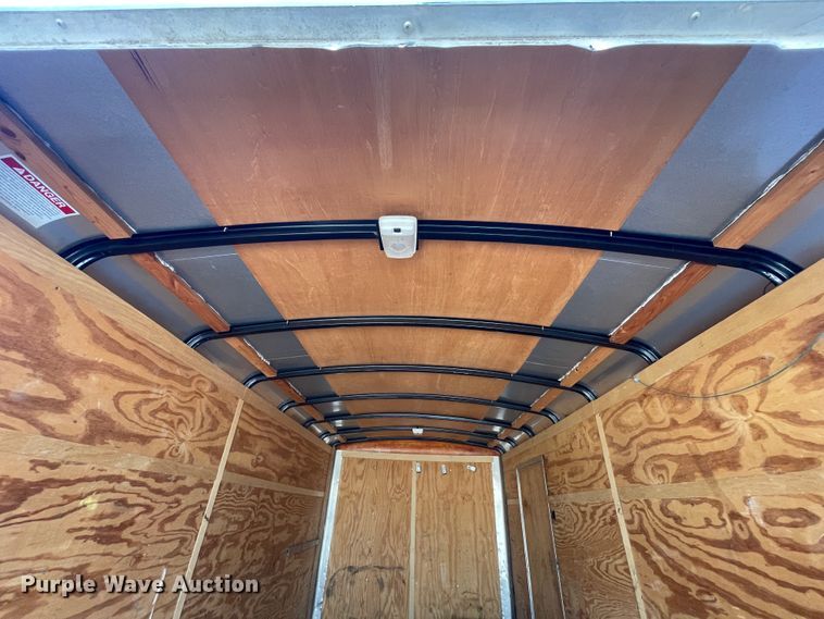 image for item ID9578 2001 Haulmark K714RT-WT  enclosed cargo trailer