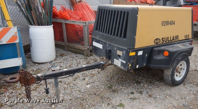 image for item IO9544 Sullair 185DPQ CA3  air compressor