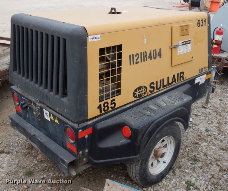 image for item IO9544 Sullair 185DPQ CA3  air compressor
