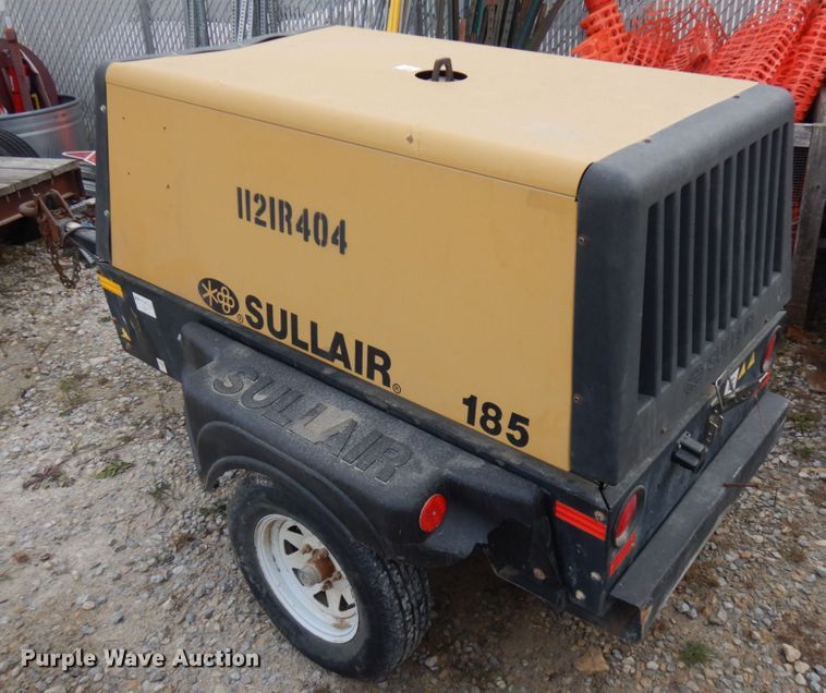 image for item IO9544 Sullair 185DPQ CA3  air compressor