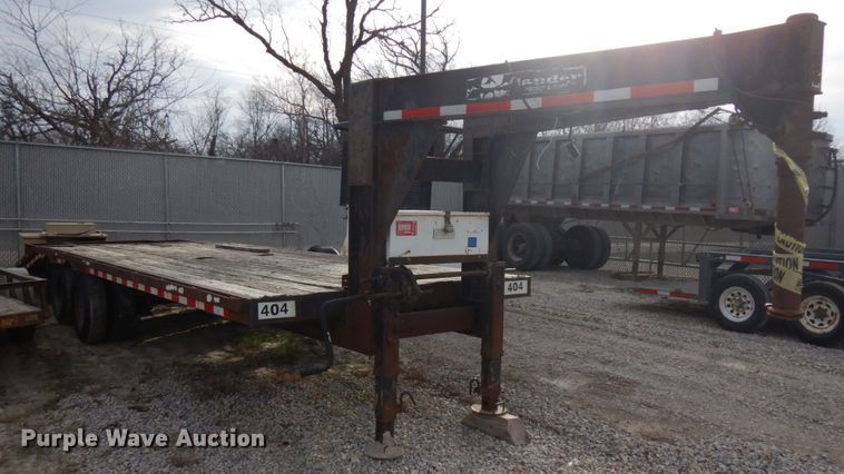 image for item IO9546 1997 Mac Lander  equipment trailer